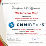 TPS Software Achieved CMMI Maturity Level 3 For Software Development