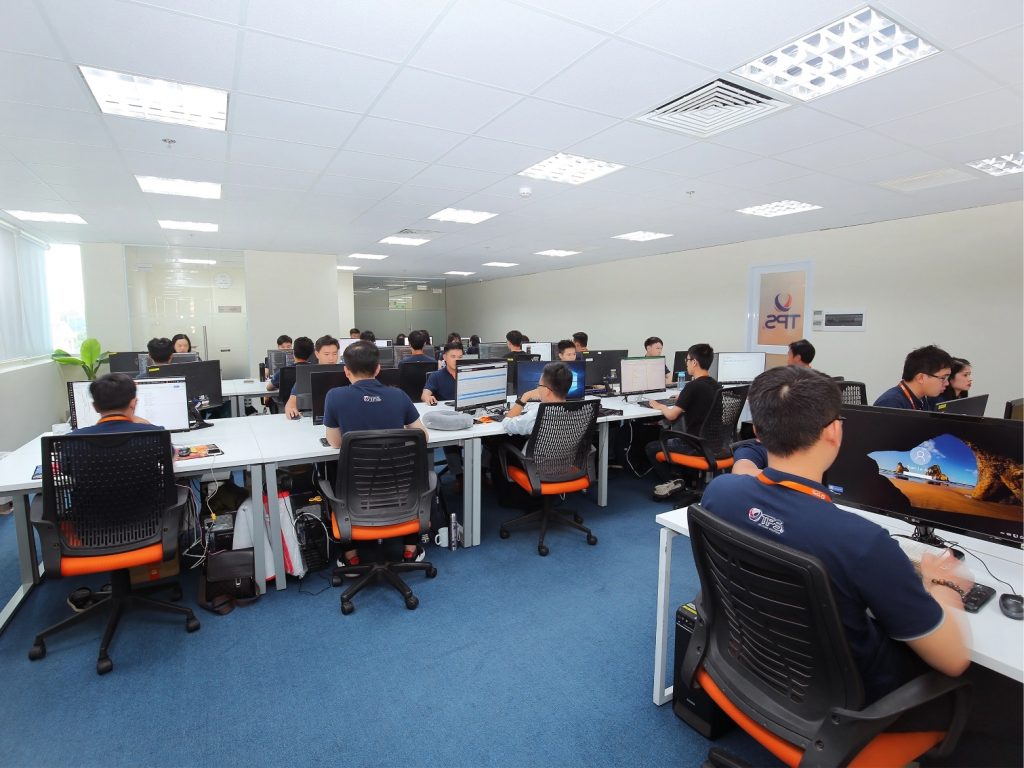 TPS headquarter in the morning