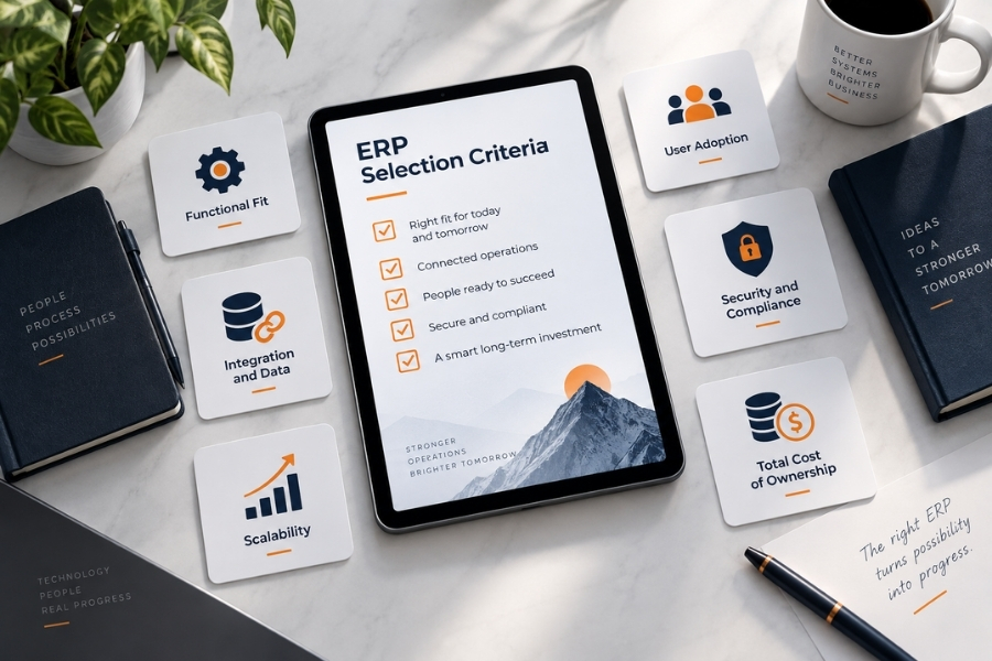 Define the Right ERP Selection Criteria