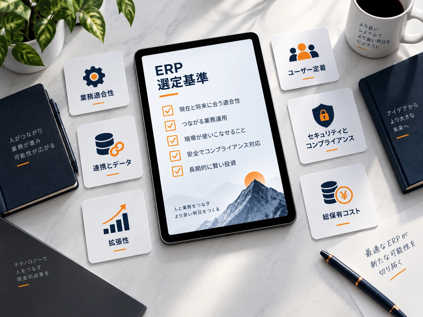 適切なERP選定基準を定義する