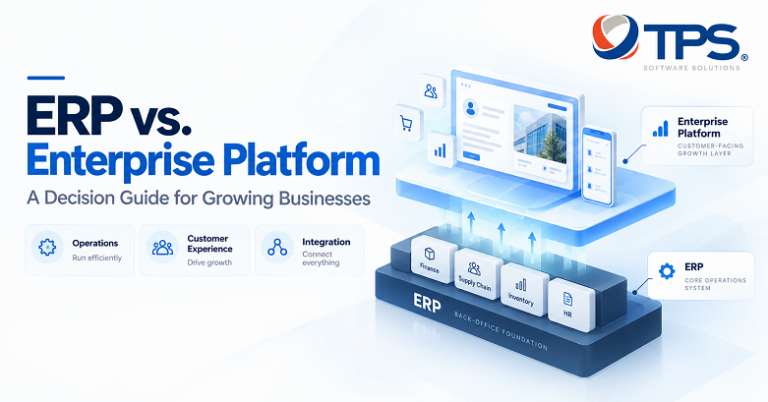 ERP vs Enterprise Platform: Decision Guide for Growing Businesses | TPS Software