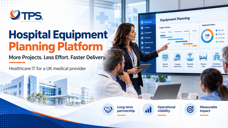 Hospital Equipment Planning Platform: +30% Projects, -30% Planning Effort